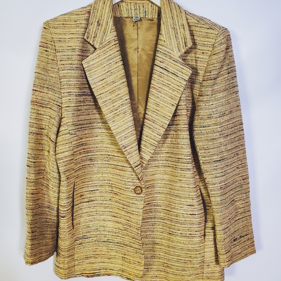 Metallic Tweed Blazer - Picture 5 of 9
